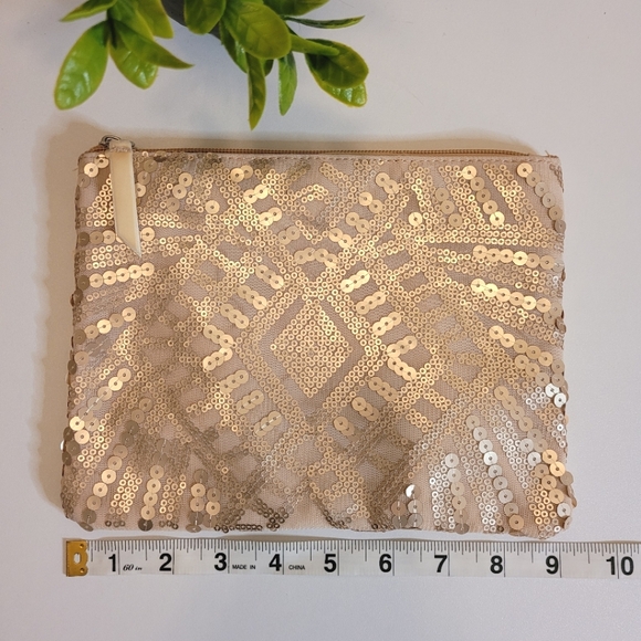 Sequin zipper storage pouch - Picture 2 of 2